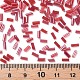 Прозрачные цвета блестящие стеклянные бусины из стекляруса SEED-N005-001-A06-4