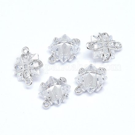 Латунные микро проложить кубических соединения циркония KK-F764-16P-1
