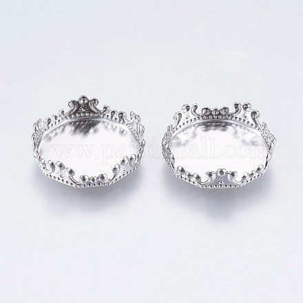 Чашки из нержавеющей стали 304 с кружевной окантовкой STAS-I097-061-15MM-1
