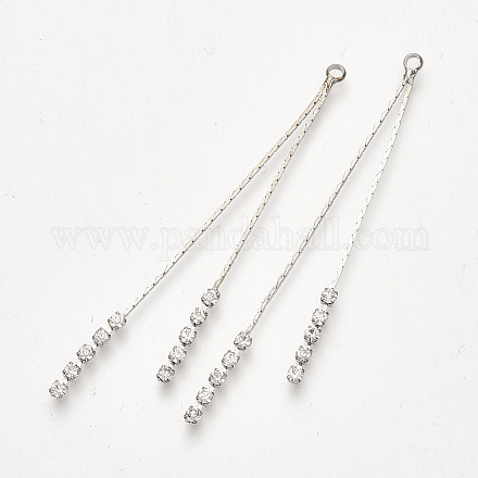 Латунная цепочка кисточка большие подвески KK-T032-167P-1