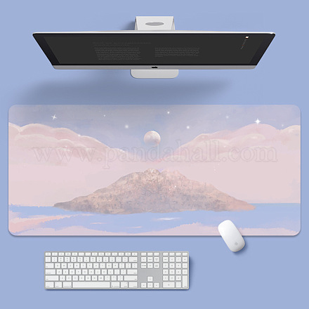 Резиновый с тканевым ковриком для мыши PC-PW0001-36B-02-1