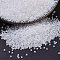 MIYUKI Delica Beads, Cylinder, Japanese Seed Beads, 11/0, (DB0231) Crystal Ceylon, 1.3x1.6mm, Hole: 0.8mm, about 2000pcs/10g
