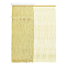 FINGERINSPIRE 2.19 Yards Long Chainette Fringe Trim 19-3/4 inch Wide Polyester Tassel Ribbon Light Khaki Color Sewing Tassel Trim for DIY Crafts Sewing Clothing Accessories Lamp Shade Decoration