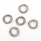Tarnish Resistant 304 Stainless Steel Jump Ring, Open Jump Rings, Stainless Steel Color, 10x2mm, Inner Diameter: 6mm, 12 Gauge