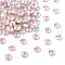 Preciosa® MAXIMA Crystal No Hotfix Flatback Stones, Czech Crystal, Dura Foiling, Round(438 11 615 Chaton Rose), 71350 200 Rose Opal AB, SS6(1.9~2.1mm)