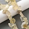 Natural Lemon Quartz Beads Strands, Rough Raw Stone, Nuggets, 7~20x12~23x6~18mm, Hole: 0.8~1mm, about 18~30pcs/strand, 7.48''~8.07''(19~20.5cm)