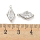 Подвески из нержавеющей стали 304 с кубическим цирконием STAS-L278-006P-01-3