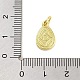 Подвески из латуни с покрытием из эмали KK-M293-37G-01-3