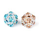 Ручной полимерной глины шариков Rhinestone CLAY-T022-03A-2