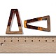 Подвески из смолы и дерева WOOD-F015-10G-3