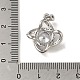 Микро проложить кубического циркония подвески KK-S351-01P-01-3