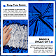Ткань из полиэстера с блестками DIY-WH0028-74B-3