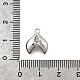 Латунные подвески из прозрачного кубического циркония KK-C096-14D-P-3
