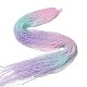 Прозрачный градиент цвета стеклянные бусины пряди GLAA-H021-01A-06-1
