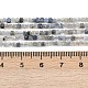 Природные Аквамарин бисер нитей G-L628-D10-2x2mm-02-5