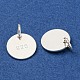 6 шт. 925 подвески из стерлингового серебра STER-BC0001-64-2