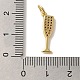 Кубические подвески из латуни с микропаве X-KK-U027-07G-02-3