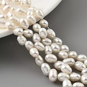 Нити из натурального культивированного пресноводного жемчуга PEAR-A006-22