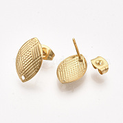 Фурнитура для сережек-гвоздиков из нержавеющей стали 304 STAS-S079-70A