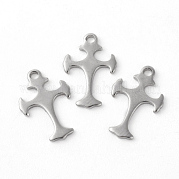 Подвески-крестики из нержавеющей стали марки 304 STAS-F192-078P