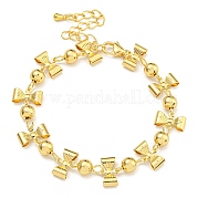 Стойки с латунными браслетами BJEW-B106-06G