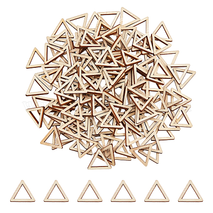 Соединительные кольца из бука WOOD-WH0034-09A-1