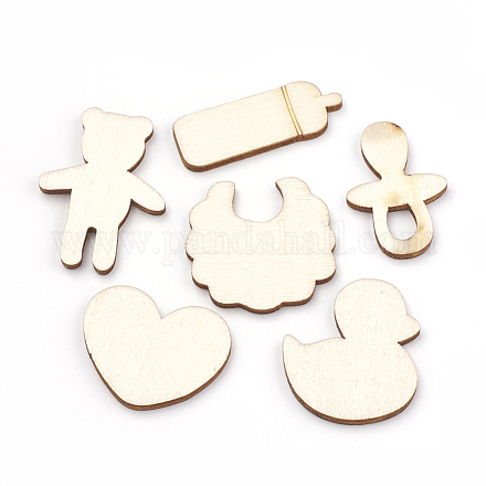 Деревянные кабошоны WOOD-S040-75-1