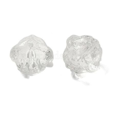 Прозрачные стеклянные бусины GLAA-D025-04B-1