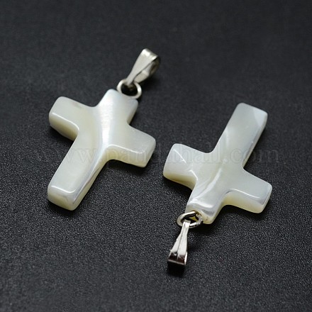Подвески из раковины SSHEL-E565-B-01P-1
