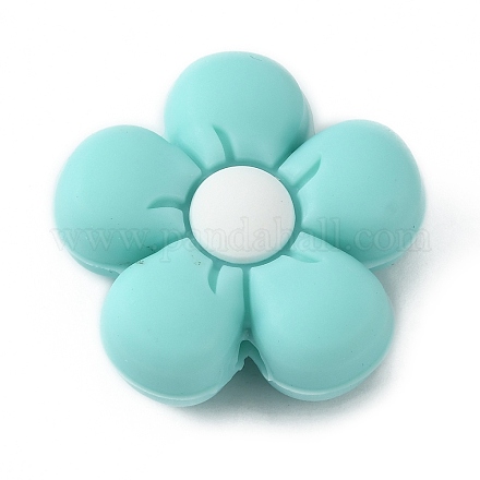 Силиконовые бусины SIL-WH0001-49G-1