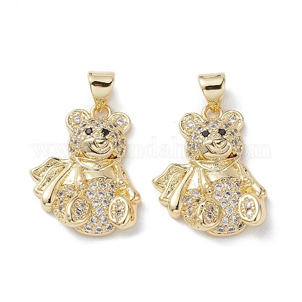Латунные микро проложить кубического циркония подвески KK-M240-16F-1