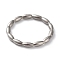 Non-Tarnish 201 Stainless Steel Linking Rings, Round Ring, Stainless Steel Color, 20.5x2mm, Inner Diameter: 17.4mm
