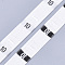 Clothing Size Labels(10), Garment Accessories, Size Tags, White, 12.5mm, about 10000pcs/bag