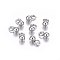 Tarnish Resistant 304 Stainless Steel Sphere Charms, Round Ball, Stainless Steel Color, 5.5x3mm, Hole: 1.8mm