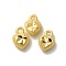 Brass Charms, Cadmium Free & Lead Free, Heart Charm, Real 24K Gold Plated, 8.5x6x3mm, Hole: 1.2mm