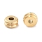 Ion Plating(IP) 304 Stainless Steel Beads, Grooved Beads, Column, Golden, 6x3mm, Hole: 1.8mm