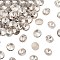 Preciosa® MAXIMA Crystal Round Stones, Czech Crystal, Dura Foiling, Bicone(436 11 177 Rivoli), 00030 279 Velvet, SS29(6.15~6.35mm)