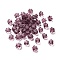 K9 Glass, Imitation Austrian Crystal Beads, Grade AAA, Faceted, Cornerless Cube Beads, Purple, 6x5.5x5.5mm, Hole: 0.7~0.9mm