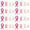 32Pcs 4 Style Breast Cancer Awareness Ribbon Computerized Embroidery Cloth Iron on Patches, Costume Accessories, Mixed Color, 42.5~86x25.5~48x1~2mm, 8pcs/style