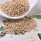 MIYUKI Delica Beads, Cylinder, Japanese Seed Beads, 11/0, (DB0208) Opaque Tan Luster, 1.3x1.6mm, Hole: 0.8mm, about 2000pcs/10g