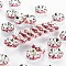Brass Grade A Rhinestone Spacer Beads, Wavy Edge, Rondelle, Nickel Free, Silver, Light Rose, 8x3.8mm, Hole: 1.5mm