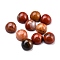 Natural Brecciated Jasper Cabochons, Half Round, 4x2~2.5mm