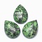 Natural Ruby in Zoisite Cabochons, Teardrop, 25x18x7mm