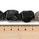 Нити бусин из натурального черного рутилированного кварца G-F796-C02-01-5