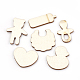 Деревянные кабошоны WOOD-S040-75-1