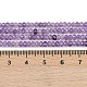 Природный аметист нитей бисера G-L625-A01-3x2mm-01-5