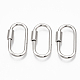 Латунные брелоки с карабином KK-T047-07P-1
