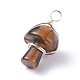Природные и синтетические Gemstone подвески PALLOY-JF01279-4