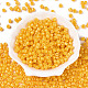 Непрозрачный стеклянный бисер с краской для выпечки SEED-T008-02E-2