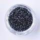 Бусины из гальванического стекла SEED-Q036-01A-B01-2
